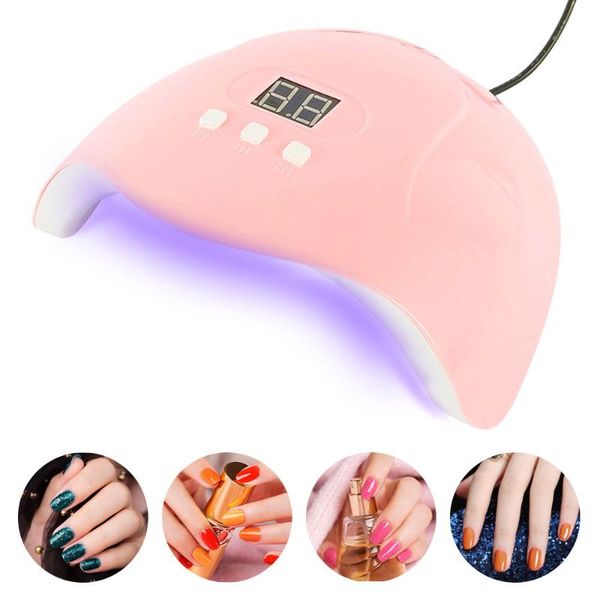 nail dryers 54w dryer led lamp uv 18 leds for curing all gel polish with motion sensing manicure pedicure salon tool
nail dryers 54w dryer led lamp uv 18 leds for curing all gel polish with motion sensing manicure pedicure salon tool