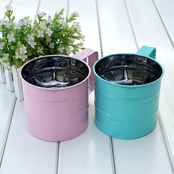 cup shape flour sieve stainless steel mesh sifter mechanical baking icing sugar shaker tool & pastry tools
cup shape flour sieve stainless steel mesh sifter mechanical baking icing sugar shaker tool & pastry tools