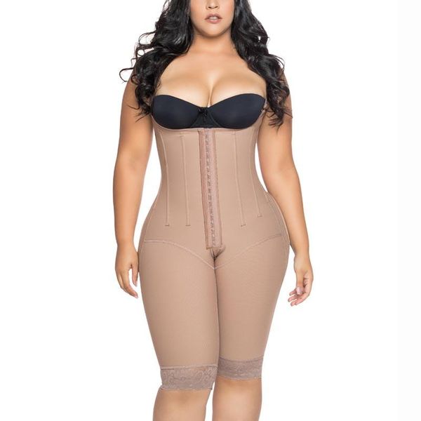 women's shapers corset knee length underbust body shaper fajas for postpartum girdle waist trainer lingerie, Black;white
women's shapers corset knee length underbust body shaper fajas for postpartum girdle waist trainer lingerie, Black;white