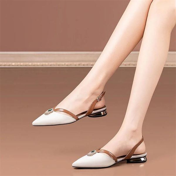 sandals cresfimix women buckle strap pu leather low-heeled classic summer office shoes pointed shallow party, Black
sandals cresfimix women buckle strap pu leather low-heeled classic summer office shoes pointed shallow party, Black