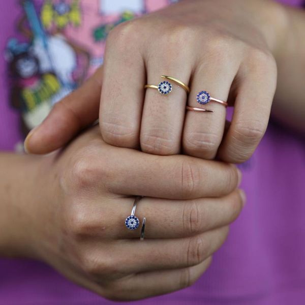 open adjusted knuckle midi evil eye cz rings minimal fashion cute lovely turkish lucky jewelry cluster, Golden;silver
open adjusted knuckle midi evil eye cz rings minimal fashion cute lovely turkish lucky jewelry cluster, Golden;silver