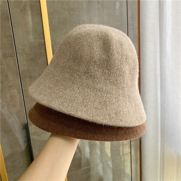 hat female autumn and winter wool fisherman's show face designer versatile black bucket chao brand knitted basin, Blue;gray
hat female autumn and winter wool fisherman's show face designer versatile black bucket chao brand knitted basin, Blue;gray
