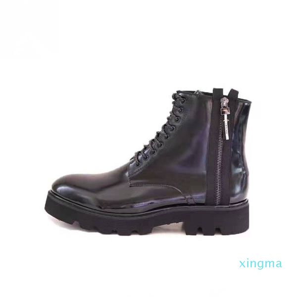 factory outlet persional genuine leather version increase high tide men's shoes fashion high bandage personalized boots, Black
factory outlet persional genuine leather version increase high tide men's shoes fashion high bandage personalized boots, Black