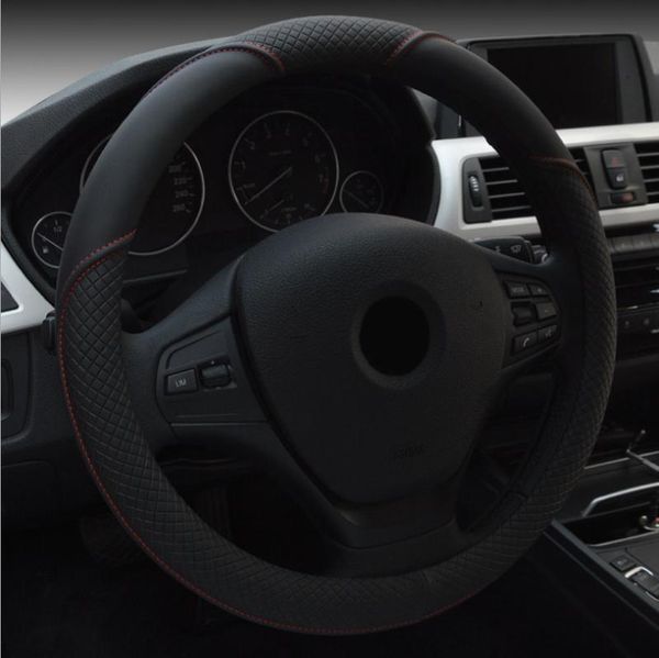 steering wheel covers car cover leather four seasons breathable anti slip 38cm round universal type accessories
steering wheel covers car cover leather four seasons breathable anti slip 38cm round universal type accessories