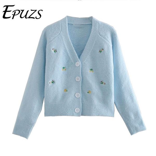erlegant v-neck floral print knitted sweater 2021 fashion slim embroidexy warm cardigan lady casual loose chic women's knits & tees, White
erlegant v-neck floral print knitted sweater 2021 fashion slim embroidexy warm cardigan lady casual loose chic women's knits & tees, White