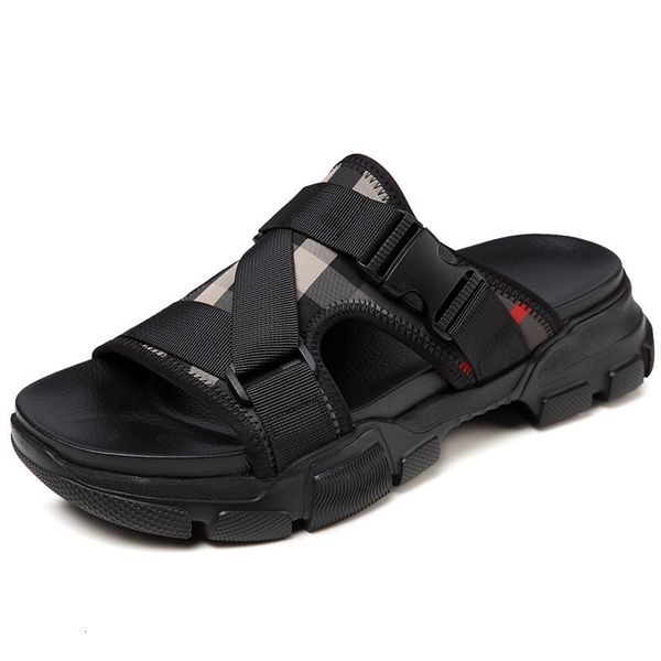 men's sandals slippers fashion canvas casual outdoor anti slip thick soled summer beach shoes bhju, Black
men's sandals slippers fashion canvas casual outdoor anti slip thick soled summer beach shoes bhju, Black