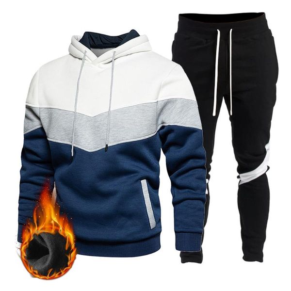 fashion mens clothing patchwork and color men tracksuits hoodie two pieces + pants sports shirts fall winter track suit men's hoodies &, Black
fashion mens clothing patchwork and color men tracksuits hoodie two pieces + pants sports shirts fall winter track suit men's hoodies &, Black