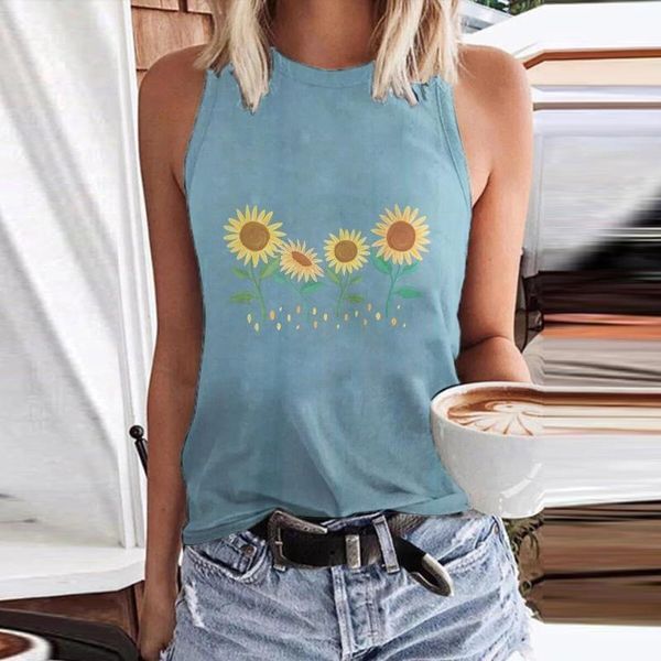 women's tanks & camis summer floral printing tank o-neck print sleeveless vest 8 colors wild casual 2021 female slim t-shirt, White
women's tanks & camis summer floral printing tank o-neck print sleeveless vest 8 colors wild casual 2021 female slim t-shirt, White