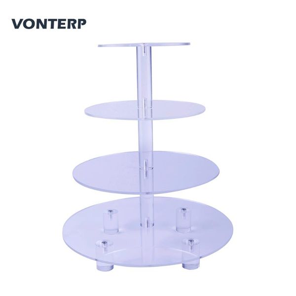transparent round 4 tier acrylic cupcake display stand /clear cake with base baking & pastry tools
transparent round 4 tier acrylic cupcake display stand /clear cake with base baking & pastry tools