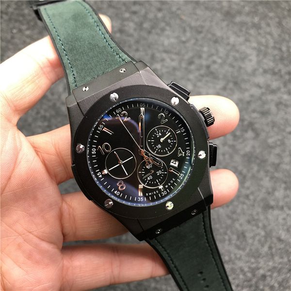 2022 men luxury brand watches fashion leisure sports outdoor military leather strap stainless steel dial chronograph running seconds watch 4, Slivery;brown
2022 men luxury brand watches fashion leisure sports outdoor military leather strap stainless steel dial chronograph running seconds watch 4, Slivery;brown
