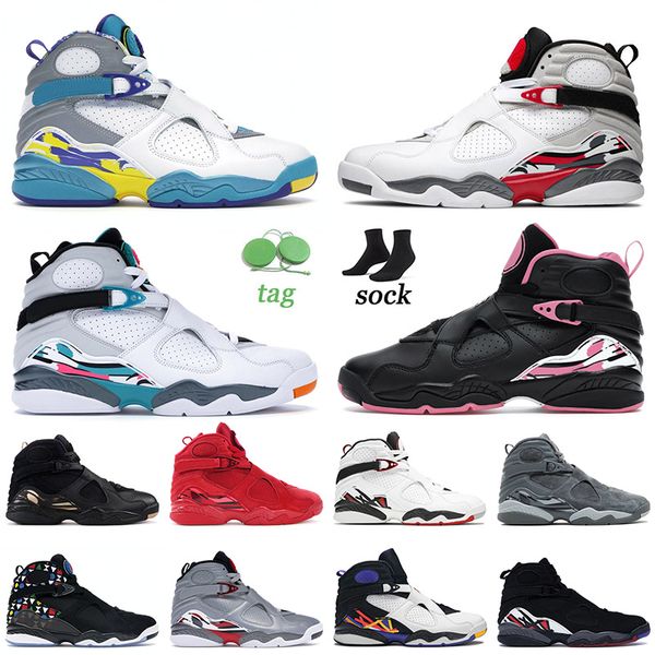 2022 arrival basketball shoes 8 8s viii mens women pinksicle south beach alternate aqua black cement bugs bunny chrome trainers sneakers 36-
2022 arrival basketball shoes 8 8s viii mens women pinksicle south beach alternate aqua black cement bugs bunny chrome trainers sneakers 36-