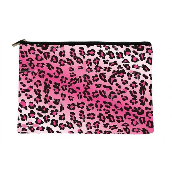 cosmetic bags & cases women pink leopard printed make up bag fashion cosmetics organizer for travel colorful storage lady
cosmetic bags & cases women pink leopard printed make up bag fashion cosmetics organizer for travel colorful storage lady