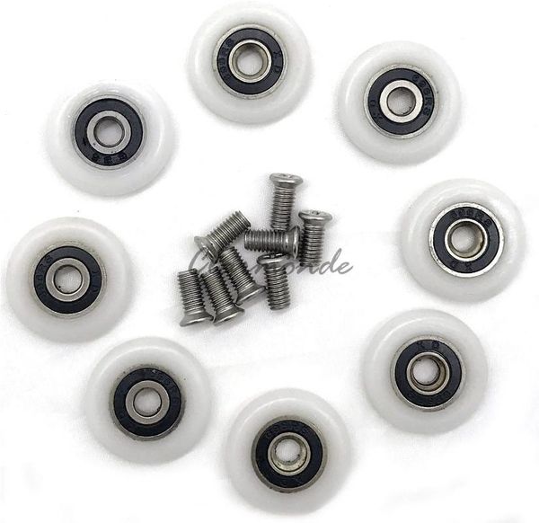 pieces sliding shower roller wheel plastic door replacement runner diameter 23mm with m5 screw other hardware
pieces sliding shower roller wheel plastic door replacement runner diameter 23mm with m5 screw other hardware