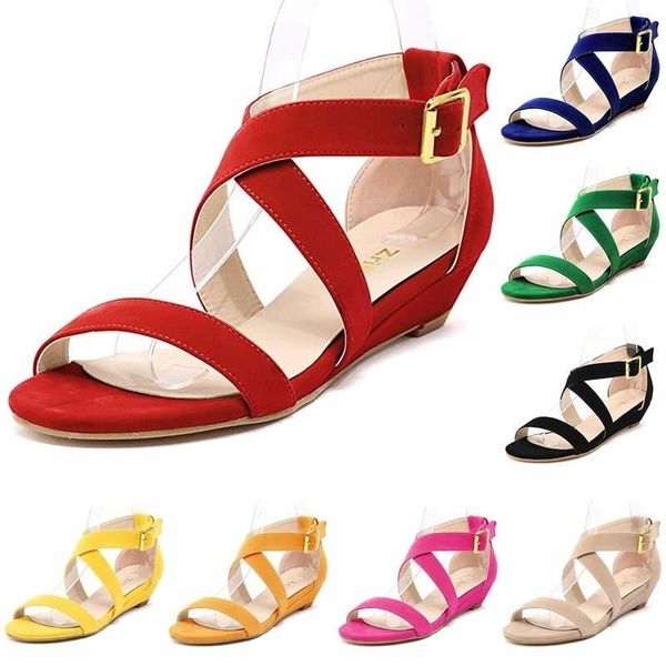 dress shoes women's platform wedge sandals simple style casual pointed toe high heels velvet wedges work 308-2 ve, Black
dress shoes women's platform wedge sandals simple style casual pointed toe high heels velvet wedges work 308-2 ve, Black