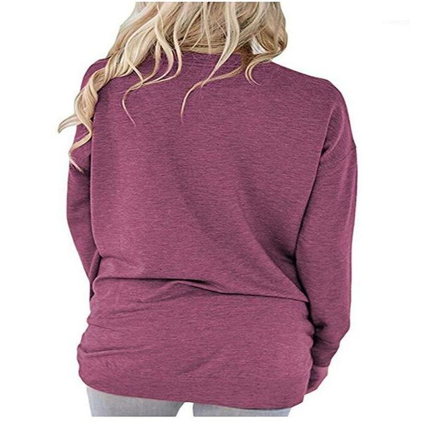 women's hoodies & sweatshirts 2021 european and sk american solid color loose round neck pocket clothes 7921, Black
women's hoodies & sweatshirts 2021 european and sk american solid color loose round neck pocket clothes 7921, Black