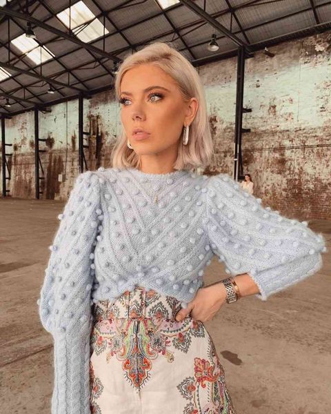 2021 spring round neck embellished women's pink pullovers & sweaters long sleeve new fashion autumn blue short knitted jumper, White;black
2021 spring round neck embellished women's pink pullovers & sweaters long sleeve new fashion autumn blue short knitted jumper, White;black