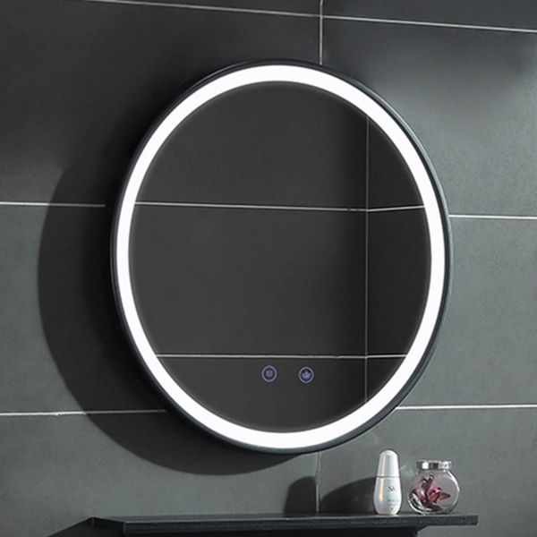 mirrors smart touch led light bathroom mirror anti-fog wall hanging makeup black frame wrought iron edge round
mirrors smart touch led light bathroom mirror anti-fog wall hanging makeup black frame wrought iron edge round
