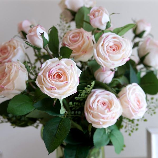 decorative flowers & wreaths high-end glue feel moisturizing rose imitation fake bouquet living room decoration ornaments european style
decorative flowers & wreaths high-end glue feel moisturizing rose imitation fake bouquet living room decoration ornaments european style