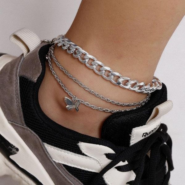 anklets punk twisted thick chain cute butterfly charm women exaggerated geometric ankle foot jewelry barefoot xr2964, Red;blue
anklets punk twisted thick chain cute butterfly charm women exaggerated geometric ankle foot jewelry barefoot xr2964, Red;blue
