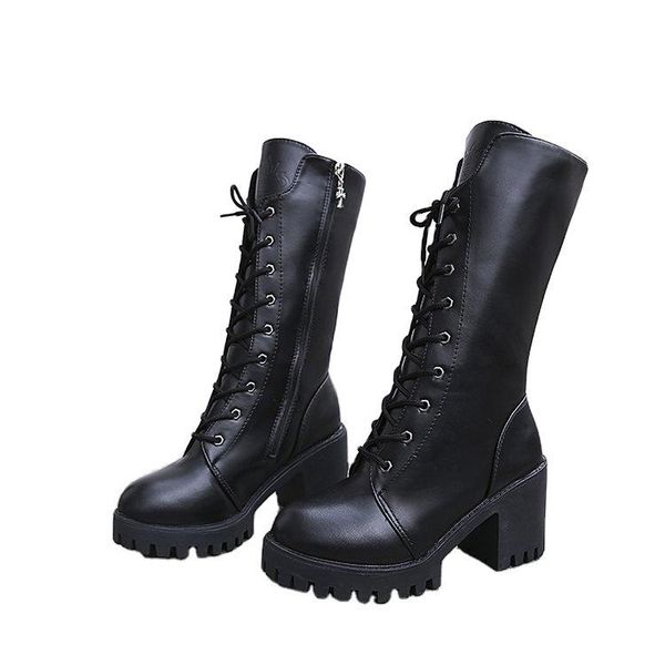 boots ladies ankle chunky winter shoes platform wear fashion all-match personality casual, Black
boots ladies ankle chunky winter shoes platform wear fashion all-match personality casual, Black