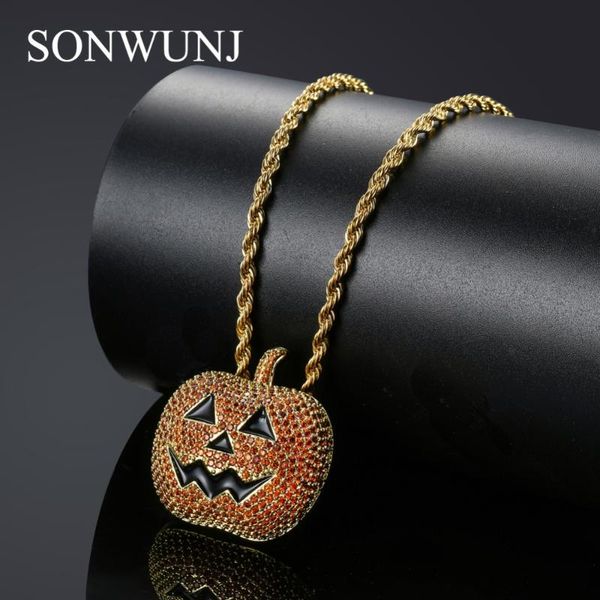 pendant necklaces bling hip hop halloween pumpkin copper micro pave with cz stones necklace jewelry for men and women cn028, Silver
pendant necklaces bling hip hop halloween pumpkin copper micro pave with cz stones necklace jewelry for men and women cn028, Silver