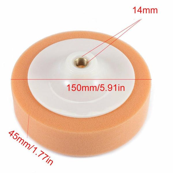 car sponge orange polishing heads roundness soft universal w/ m14 thread tools 150mm
car sponge orange polishing heads roundness soft universal w/ m14 thread tools 150mm