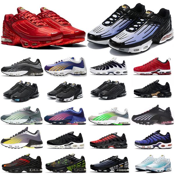 mens tn 3 plus run shoes tn3 university red multicolor hyper blue black iridescent laser blue trainers sneakers size 36-45
mens tn 3 plus run shoes tn3 university red multicolor hyper blue black iridescent laser blue trainers sneakers size 36-45