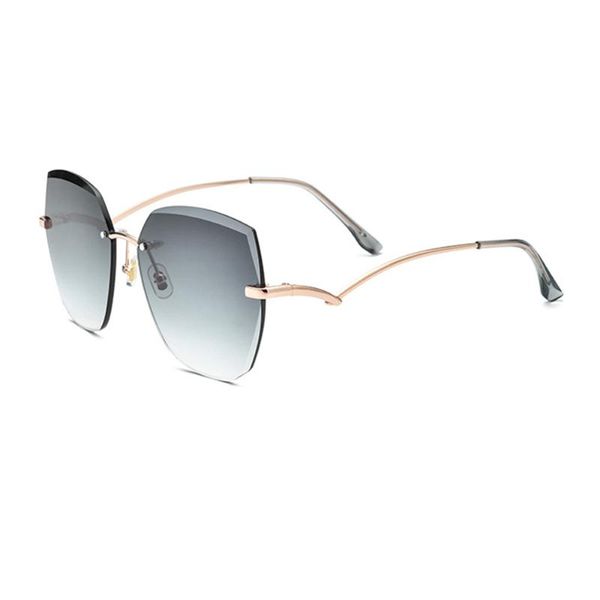 sunglasses uv400 gradient lens gold frame women fashion come with box, White;black
sunglasses uv400 gradient lens gold frame women fashion come with box, White;black