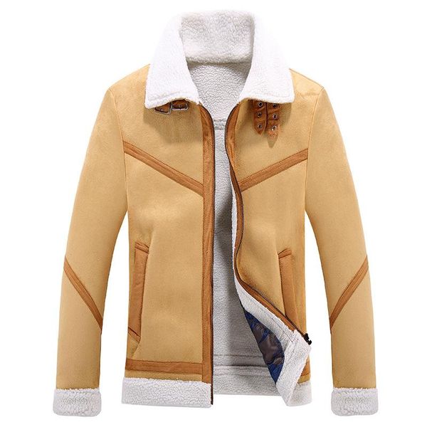 men's jackets fur cold-resistant plus velvet thick coat winter fashion warm wool flying leather jacket men 4xl, Black;brown
men's jackets fur cold-resistant plus velvet thick coat winter fashion warm wool flying leather jacket men 4xl, Black;brown