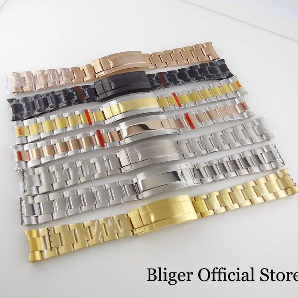 watch bands bliger nologo steel metal bracelet strap 20mm width glide lock two tone gold black, Black;brown
watch bands bliger nologo steel metal bracelet strap 20mm width glide lock two tone gold black, Black;brown