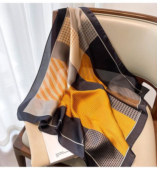 scarves 70*70cm luxury scarf women satin silk feeling square hair wrapping foulard shawl big size head bandana hijab handkerchief, Blue;gray
scarves 70*70cm luxury scarf women satin silk feeling square hair wrapping foulard shawl big size head bandana hijab handkerchief, Blue;gray
