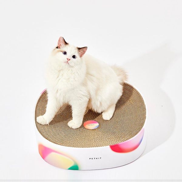cat toys scratch board nest scratching corrugated paper toy rub hair supplies 
cat toys scratch board nest scratching corrugated paper toy rub hair supplies