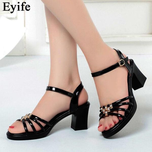 sandals summer chunky heel 2021 elegant peep toe buckle strap ladies comfortable shoes home office dress female pumps 35-41, Black
sandals summer chunky heel 2021 elegant peep toe buckle strap ladies comfortable shoes home office dress female pumps 35-41, Black
