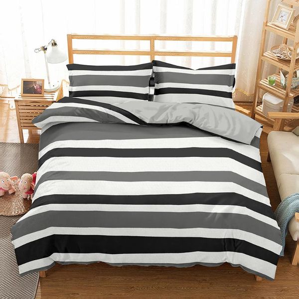 nordic bedding set striped adults luxury 3d duvet pillowcases cover twin king size 2/3pc geometric bedspread home textiles sets
nordic bedding set striped adults luxury 3d duvet pillowcases cover twin king size 2/3pc geometric bedspread home textiles sets