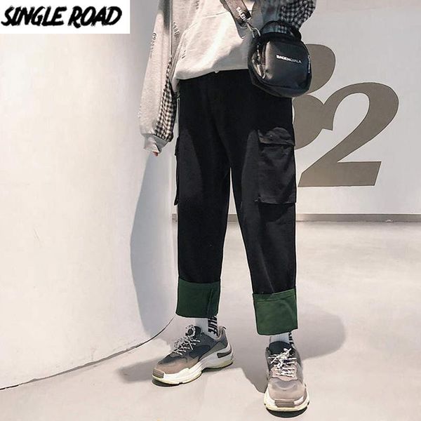 singleroad mens cargo pants joggers men 2021 autumn patchwork sweatpants harajuku hip hop japanese streetwear black men's
singleroad mens cargo pants joggers men 2021 autumn patchwork sweatpants harajuku hip hop japanese streetwear black men's