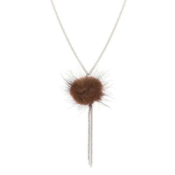pendant necklaces autumn winter fur ball long tassel sweater chain necklace women fashion personality gold silver color party elegant
pendant necklaces autumn winter fur ball long tassel sweater chain necklace women fashion personality gold silver color party elegant