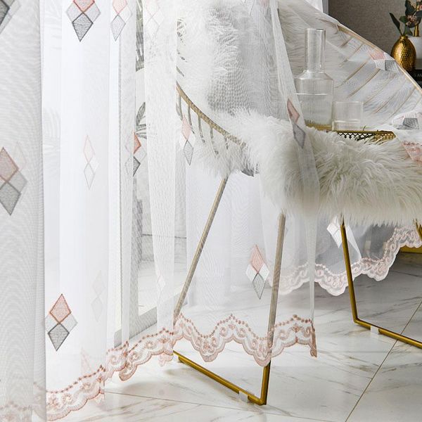 curtain & drapes pink embroidered tulle window curtains for kitchen bedroom nordic style sheer voile livingroom blind kids party decor
curtain & drapes pink embroidered tulle window curtains for kitchen bedroom nordic style sheer voile livingroom blind kids party decor