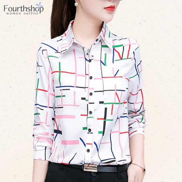 summer plaid blouses and women casual turn down collar long sleeve blouse elegant pink shirt female plus size shirts women's &, White
summer plaid blouses and women casual turn down collar long sleeve blouse elegant pink shirt female plus size shirts women's &, White