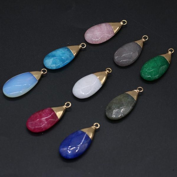 charms natural stone pendant semi-precious drop shape mix color crystal for jewelry making diy bracelet necklace accessory, Bronze;silver
charms natural stone pendant semi-precious drop shape mix color crystal for jewelry making diy bracelet necklace accessory, Bronze;silver