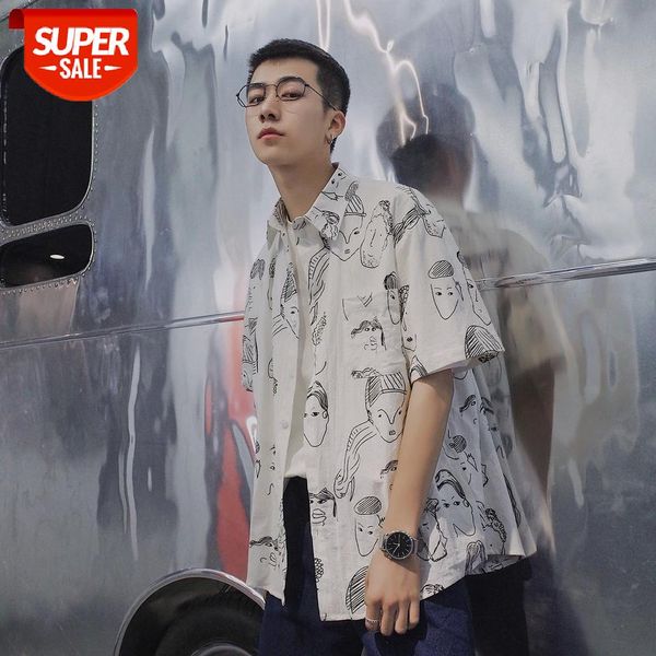 2019 summer men's new pattern printing short sleeve male hawaiian shirt men french cuff brand fashion white/black shirts s-xl #ak51
2019 summer men's new pattern printing short sleeve male hawaiian shirt men french cuff brand fashion white/black shirts s-xl #ak51