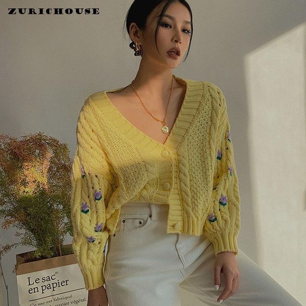 women's knits & tees zurichouse 2021 spring cardigan jacket women v-neck puff sleeve loose casual high waist cropped knitted sweater co, White
women's knits & tees zurichouse 2021 spring cardigan jacket women v-neck puff sleeve loose casual high waist cropped knitted sweater co, White