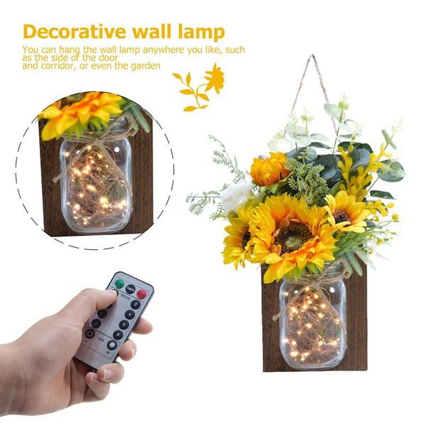 rustic mason jar wall sconces with led fairy lights flowers for country home wedding cafe bar bedroom decoration wood lamp
rustic mason jar wall sconces with led fairy lights flowers for country home wedding cafe bar bedroom decoration wood lamp