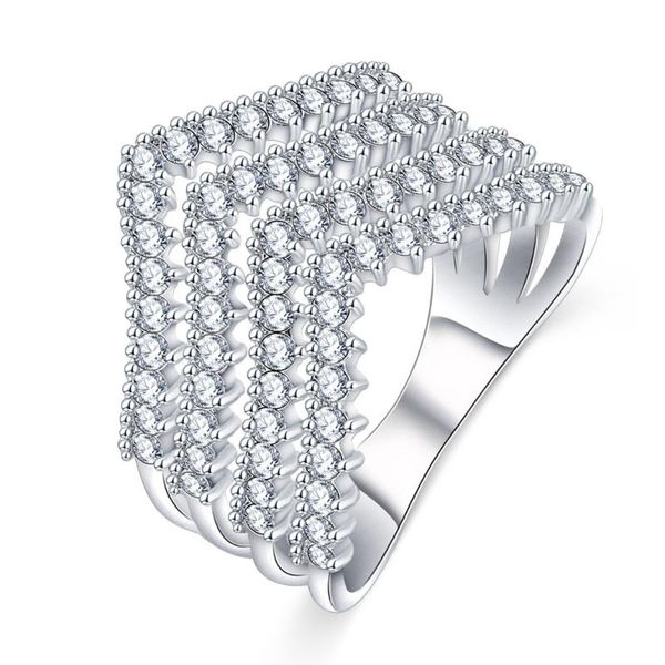 wedding rings hainon luxury crystal female zircon stone ring fashion silver color bridal for women promise love engagement, Slivery;golden
wedding rings hainon luxury crystal female zircon stone ring fashion silver color bridal for women promise love engagement, Slivery;golden
