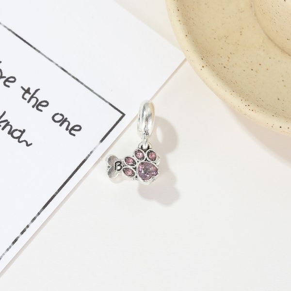 fit pandora charm bracelet european silver charms beads purple crystal dog paw print pendant diy snake chain for women bangle necklace jewel, Black
fit pandora charm bracelet european silver charms beads purple crystal dog paw print pendant diy snake chain for women bangle necklace jewel, Black