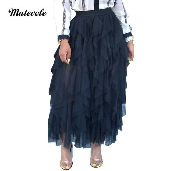 skirts mutevole fashion women bodycon high waist pleated midi skirt see through mesh ruffle summer solid color puffy, Black
skirts mutevole fashion women bodycon high waist pleated midi skirt see through mesh ruffle summer solid color puffy, Black