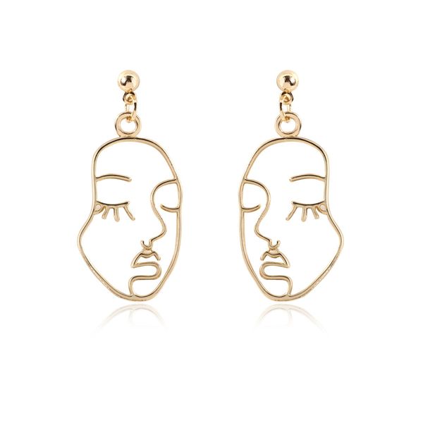 punk human face dangle drop earrings for women retro abstract hollow out statement golden fashion female jewelry, Silver
punk human face dangle drop earrings for women retro abstract hollow out statement golden fashion female jewelry, Silver