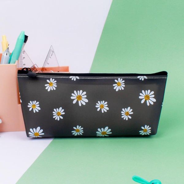 pencil cases daisy flower silica gel black bag school pencilcases for girls student stationery pouch cute case office supplies
pencil cases daisy flower silica gel black bag school pencilcases for girls student stationery pouch cute case office supplies