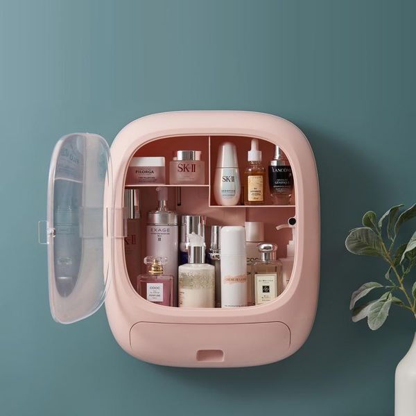 wall mounted makeup organizer box multifunction jewelry cosmetic storage bathroom boxes & bins
wall mounted makeup organizer box multifunction jewelry cosmetic storage bathroom boxes & bins