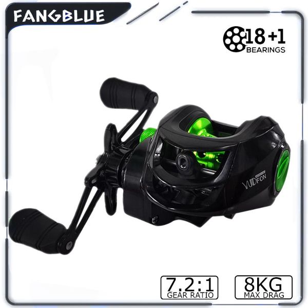 baitcasting reel 7.2:1 high speed fishing wheel 18+1bb multi-level adjustment magnetic brake system 8kg max drag fish tackle reels
baitcasting reel 7.2:1 high speed fishing wheel 18+1bb multi-level adjustment magnetic brake system 8kg max drag fish tackle reels