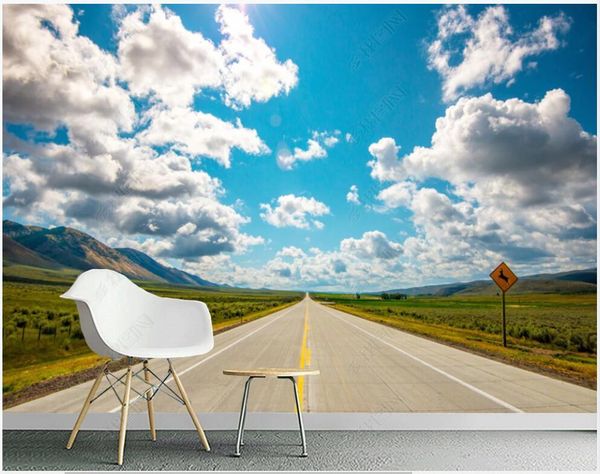 wallpapers 3d po wall paper custom mural blue sky and white clouds grassland highway home decor living room wallpaper for walls in rolls
wallpapers 3d po wall paper custom mural blue sky and white clouds grassland highway home decor living room wallpaper for walls in rolls